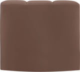 Arc Vegan Leather Curved Corner Chair - Elevate Your Space with Modern Luxury and Timeless Style