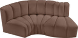 Arc Vegan Leather Modular Sofa - Luxurious, Versatile Design Perfect for Chic Living Spaces and More