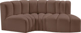 Arc Vegan Leather Modular Sofa - Luxurious, Versatile Design Perfect for Chic Living Spaces and More