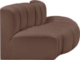 Arc Vegan Leather Modular Sofa - Elevate Your Space with Luxurious Comfort and Stylish Versatility