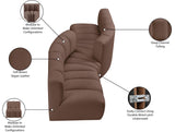 Arc Vegan Leather Modular Sofa - Elevate Your Space with Timeless Sophistication and Versatile Design
