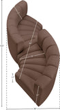 Arc Vegan Leather Modular Sofa - Elevate Your Space with Timeless Sophistication and Versatile Design