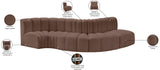 Arc Vegan Leather Modular Sofa – Elevate Your Space with Modern Luxury and Versatile Design Options