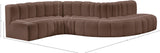 Arc Vegan Leather Modular Sofa – Elevate Your Space with Timeless Sophistication and Versatile Style