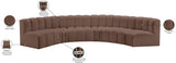 Arc Vegan Leather Modular Sofa - Elevate Your Space with Timeless Luxury and Versatile Design Options