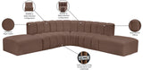 Arc Vegan Leather Modular Sofa - Elevate Your Space with Luxurious Comfort and Timeless Style