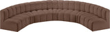 Arc Vegan Leather Modular Sofa – Elevate Your Space with Timeless Elegance and Versatile Design