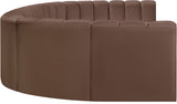 Arc Vegan Leather Modular Sofa - Elevate Your Space with Timeless Luxury and Versatile Design
