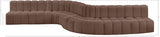 Arc Vegan Leather Modular Sofa - Elevate Your Space with Contemporary Luxury and Versatile Design