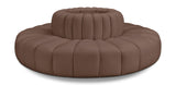 Arc Vegan Leather Modular Sofa - Elevate Your Space with Timeless Luxury and Versatile Design