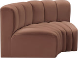 Arc Vegan Leather Modular Sofa - Elevate Your Space with Modern Luxury and Timeless Sophistication