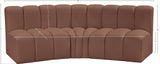 Arc Vegan Leather Modular Sofa - Elevate Your Space with Contemporary Luxury and Versatile Design