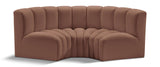 Arc Vegan Leather Modular Sofa – Elevate Your Space with Timeless Sophistication and Versatile Design!