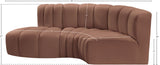 Arc Vegan Leather Modular Sofa - Luxurious, Versatile Design Perfect for Chic Living Spaces and More