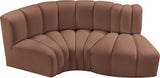 Arc Vegan Leather Modular Sofa - Luxurious, Versatile Design Perfect for Chic Living Spaces and More