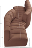 Arc Vegan Leather Modular Sofa - Elevate Your Space with Timeless Sophistication and Versatile Design