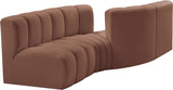 Arc Vegan Leather Modular Sofa - Elevate Your Space with Timeless Sophistication and Versatile Design