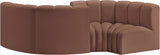 Arc Vegan Leather Modular Sofa - Elevate Your Space with Timeless Sophistication and Versatile Design
