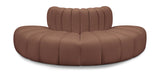 Arc Vegan Leather Modular Sofa - Elevate Your Space with Timeless Sophistication and Versatile Design