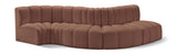 Arc Vegan Leather Modular Sofa – Elevate Your Space with Modern Luxury and Versatile Design Options