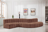 Arc Vegan Leather Modular Sofa – Elevate Your Space with Timeless Sophistication and Versatile Style