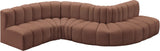Arc Vegan Leather Modular Sofa – Elevate Your Space with Timeless Sophistication and Versatile Style