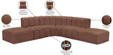 Arc Vegan Leather Modular Sofa - Elevate Your Space with Luxurious Comfort and Timeless Style