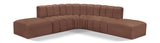 Arc Vegan Leather Modular Sofa - Elevate Your Space with Luxurious Comfort and Timeless Style