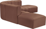 Arc Vegan Leather Modular Sofa - Elevate Your Space with Luxurious Comfort and Timeless Style