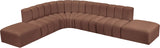 Arc Vegan Leather Modular Sofa – A Stylish, Versatile Statement Piece for Modern Living Spaces