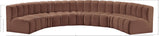 Arc Vegan Leather Modular Sofa – Elevate Your Space with Timeless Elegance and Versatile Design