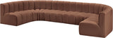 Arc Vegan Leather Modular Sofa - Elevate Your Space with Timeless Luxury and Versatile Design