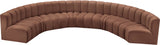 Arc Vegan Leather Modular Sofa – Elevate Your Space with Timeless Sophistication and Versatile Design
