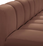 Arc Vegan Leather Modular Sofa – Elevate Your Space with Timeless Sophistication and Versatile Design