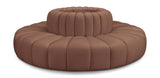 Arc Vegan Leather Modular Sofa - Elevate Your Space with Timeless Luxury and Versatile Design