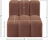 Arc Vegan Leather Chair - Elevate Your Space with Modern Luxury, Timeless Design & Versatile Style