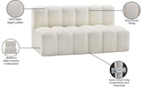 Arc Vegan Leather Modular Sofa - Luxurious Design with Deep Channel Tufting for Chic Interiors