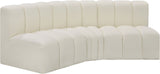 Arc Vegan Leather Modular Sofa - Elevate Your Space with Contemporary Luxury and Versatile Design