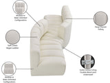 Arc Vegan Leather Modular Sofa - Elevate Your Space with Timeless Sophistication and Versatile Design