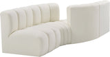 Arc Vegan Leather Modular Sofa - Elevate Your Space with Timeless Sophistication and Versatile Design