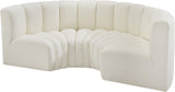 Arc Vegan Leather Modular Sofa - Elevate Your Space with Luxurious Design and Versatile Style Options