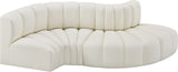Arc Vegan Leather Modular Sofa – Elevate Your Space with Timeless Luxury and Versatile Design