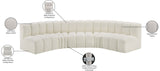 Arc Vegan Leather Modular Sofa: Elevate Your Space with Luxurious Comfort and Modern Versatility