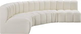Arc Vegan Leather Modular Sofa: Elevate Your Space with Luxurious Comfort and Modern Versatility