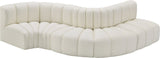 Arc Vegan Leather Modular Sofa – Elevate Your Space with Modern Luxury and Versatile Design Options