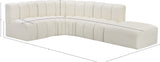 Arc Vegan Leather Modular Sofa: Elevate Your Space with Timeless Sophistication and Versatile Design