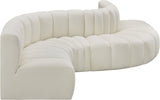 Arc Vegan Leather Modular Sofa – Elevate Your Space with Timeless Sophistication and Versatile Style