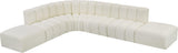 Arc Vegan Leather Modular Sofa – A Stylish, Versatile Statement Piece for Modern Living Spaces