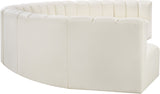 Arc Vegan Leather Modular Sofa – Elevate Your Space with Timeless Sophistication and Versatile Design