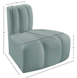 Arc Vegan Leather Modular Corner Chair - Elevate Your Space with Modern Luxury and Timeless Design